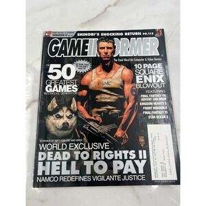 Game Informer Magazine #127 November 2003 Dead to Rights II Square Enix FFVII